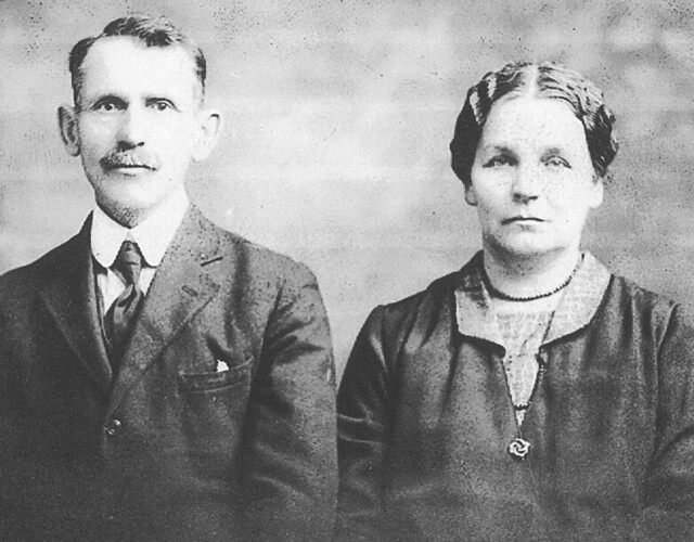 Gélase Martel et Anna Cousineau