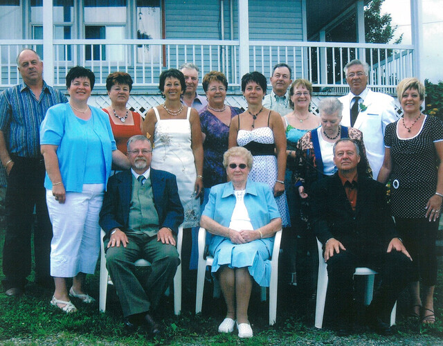 Rassemblement de la famille Lafontaine