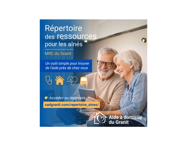 Un répertoire pour mieux s'orienter vers les ressources pour les aînés