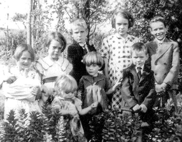 Les enfants de Léo Fortier et Blanche Pépin