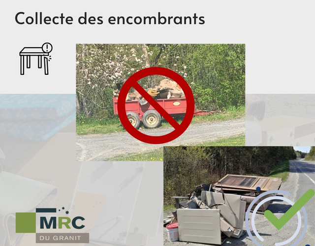 Collecte des encombrants à Piopolis le 31 mai 2023