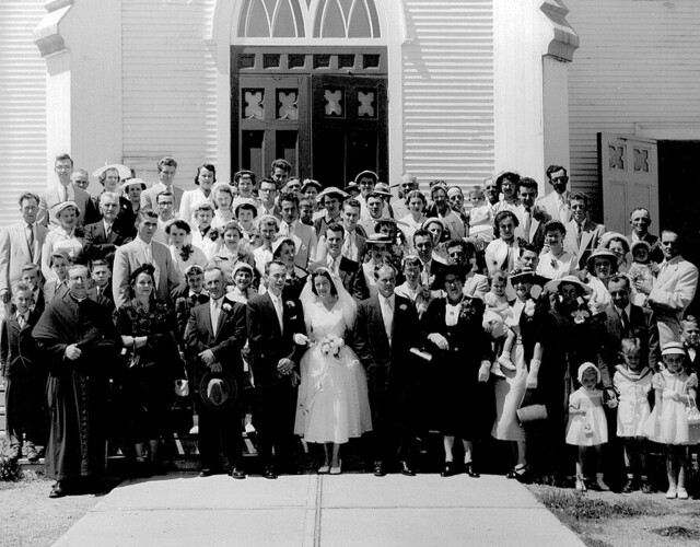 Mariage de Monique L'Heureux et Raynald Larchevêque à Piopolis