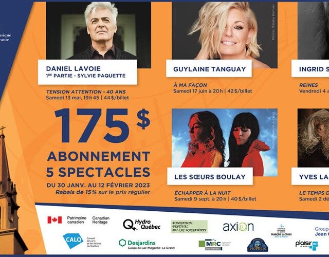 Festival Saint-Zénon-de-Piopolis; Programmation 2023