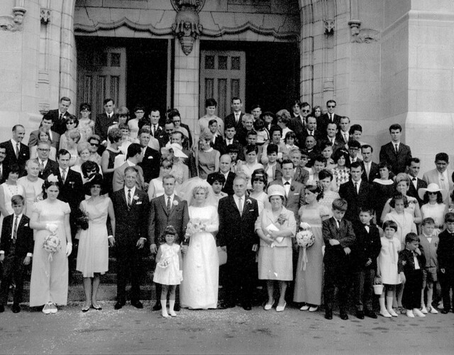 Mariage de Réal L'Heureux et Claudette Brière