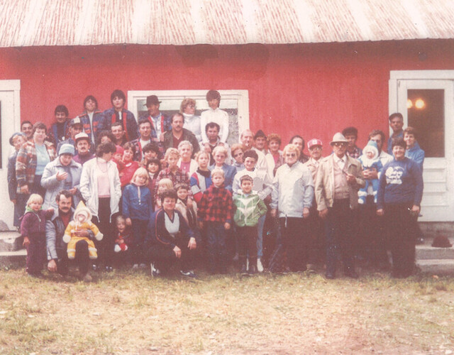 Rencontre familiale à la cabane à sucre